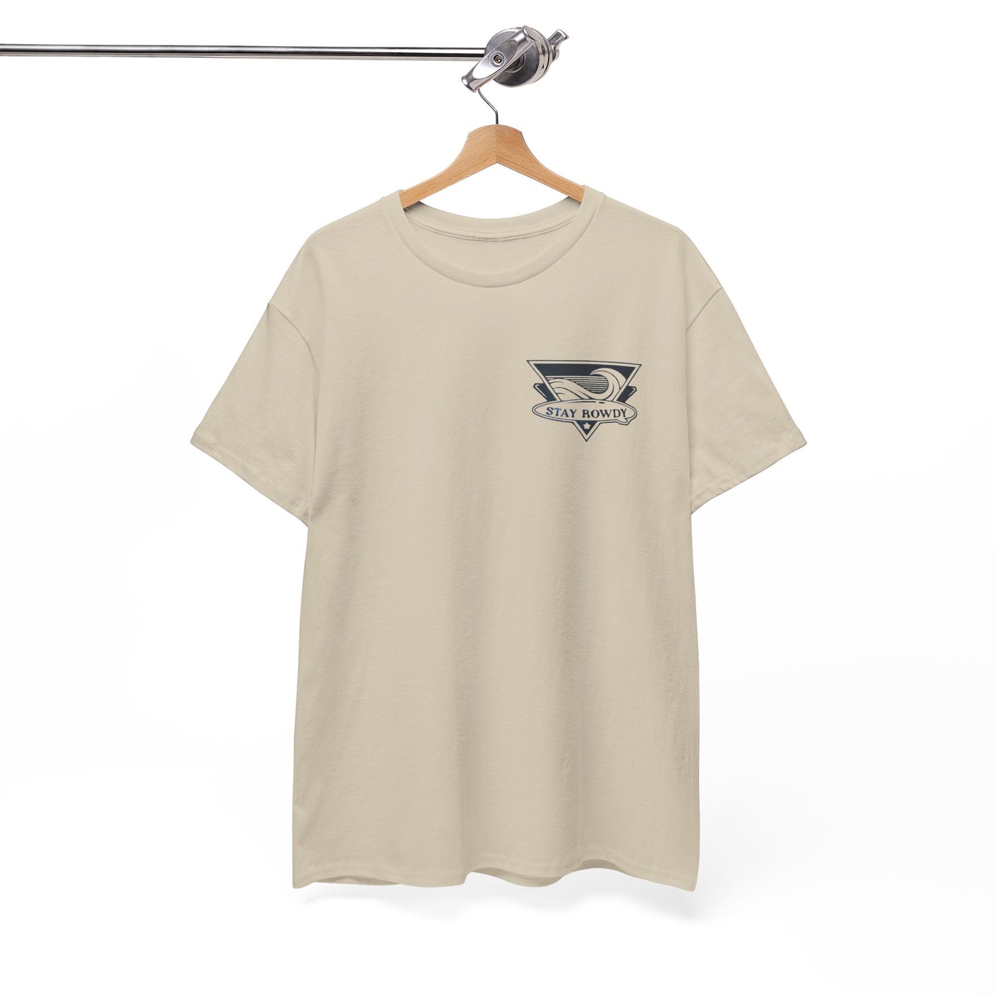 Stay Rowdy Wave Heavy Cotton Tee!