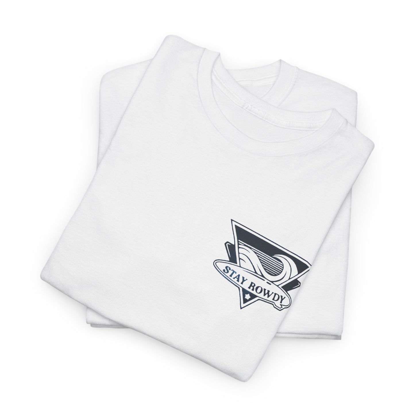 Stay Rowdy Wave Heavy Cotton Tee!