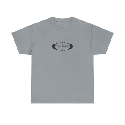 Stay Rowdy Heavy Cotton Tee, Cool Graphic T-Shirt for Casual Wear, Trendy Streetwear