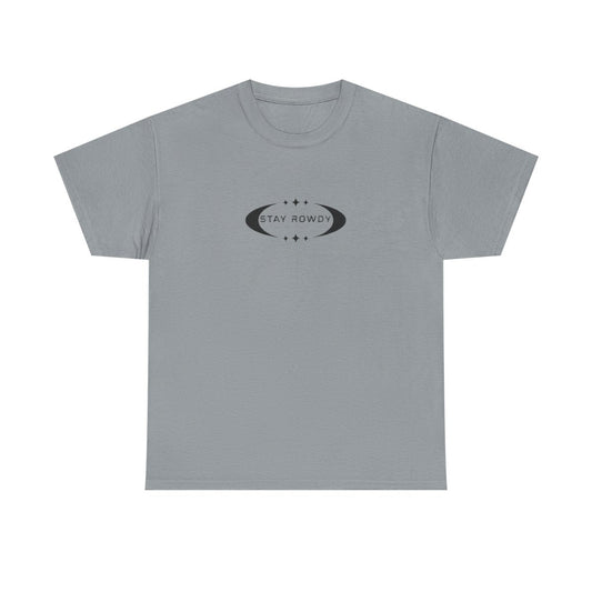 Stay Rowdy Heavy Cotton Tee, Cool Graphic T-Shirt for Casual Wear, Trendy Streetwear