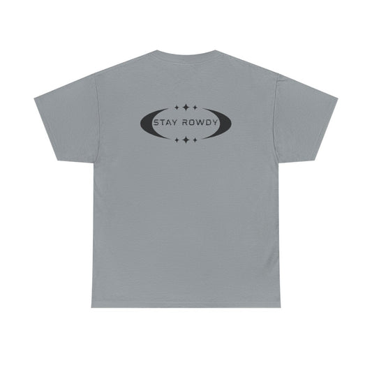 Stay Rowdy Heavy Cotton Tee, Cool Graphic T-Shirt for Casual Wear, Trendy Streetwear